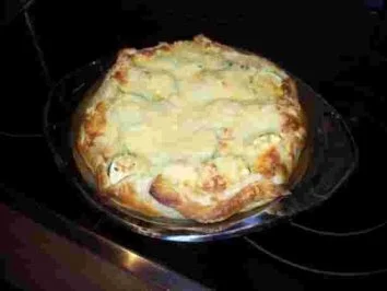 kleiner Blätterteighappen - Rezept