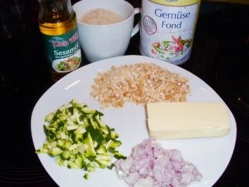 Rezept: Beilage: Cashew-Zucchini-Reis Bild Nr. 2 Beilage: Cashew-Zucchini-Reis - Rezept - Bild Nr. 2