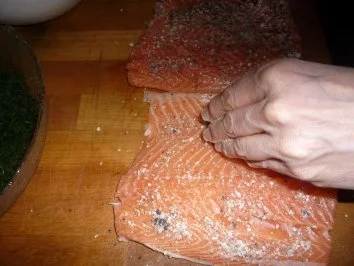 Hausgebeizter Lachs - Rezept - Bild Nr. 5