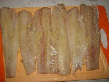 Rezept: Seelachs auf Spinatbett mit Tomatendecke Bild Nr. 2 Seelachs auf Spinatbett mit Tomatendecke - Rezept - Bild Nr. 2