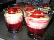 Rezept: Gratinierte Creme mit Beeren Gratinierte Creme mit Beeren - Rezept