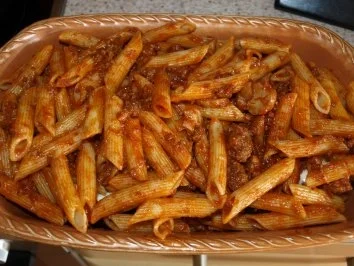 Nudelauflauf mit Hackfleisch und Auberginen - Rezept - Bild Nr. 11