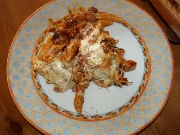 Nudelauflauf mit Hackfleisch und Auberginen - Rezept - Bild Nr. 14