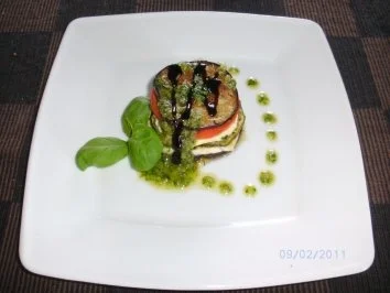 Rezept: Antipasti-Türmchen Antipasti-Türmchen - Rezept