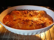 Überbackene Pfannkuchen mit Hackfleisch - Rezept