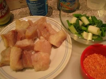 Rezept: Fisch + Meresfrüchte: Fischfilet-Pfanne aus der Bretagne Bild Nr. 2 Fisch + Meresfrüchte: Fischfilet-Pfanne aus der Bretagne - Rezept - Bild Nr. 2