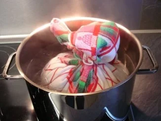 Fränkischer Schweinebraten mit Serviettenkloß - Rezept - Bild Nr. 7