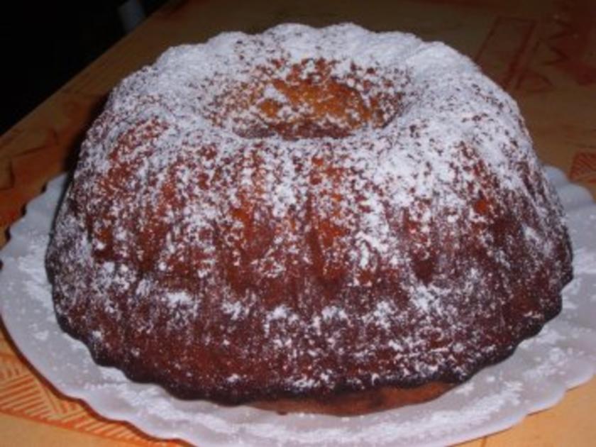 Nougat Nuss Guglhupf superlecker und saftig - schnell &amp; einfach - von ...