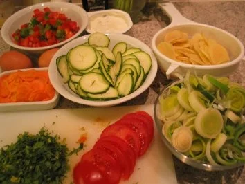 Gemüse-Quiche - Rezept - Bild Nr. 2