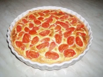 Rezept: Quiche mit Ziegenkäse und Tomaten Bild Nr. 4 Quiche mit Ziegenkäse und Tomaten - Rezept - Bild Nr. 4