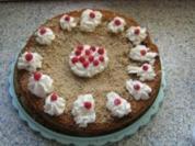 Haselnußtorte ohne Mehl - Rezept
