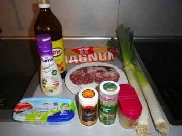 Rezept: Lauch - Spaghetti Bild Nr. 3 Lauch - Spaghetti - Rezept - Bild Nr. 3