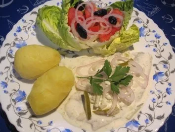 Rezept: Eingelegte Heringe ... Eingelegte Heringe ... - Rezept