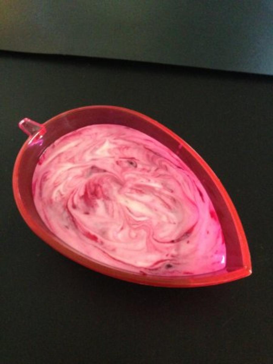 Joghurt-Himbeer-Creme - Rezept - Bild Nr. 2