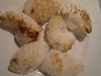 Rezept: Mit Scampis gefüllte (Ananas)Tintenfischtuben mit vanillierten Kirschtomaten Bild Nr. 3 Mit Scampis gefüllte (Ananas)Tintenfischtuben mit vanillierten Kirschtomaten - Rezept - Bild Nr. 3