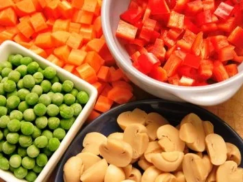 Hühnerfrikassee "kunterbunt" - Rezept - Bild Nr. 4