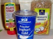 Rezept: Frühstück: Granola-Joghurt Frühstück: Granola-Joghurt - Rezept
