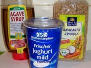 Frühstück: Granola-Joghurt - Rezept