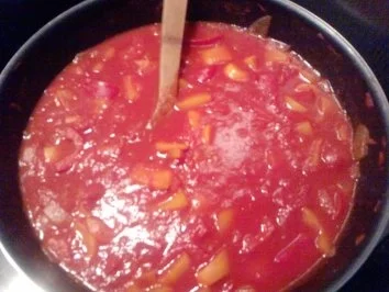 Rezept: Paprikahühnchen Mexiko Bild Nr. 3 Paprikahühnchen Mexiko - Rezept - Bild Nr. 3