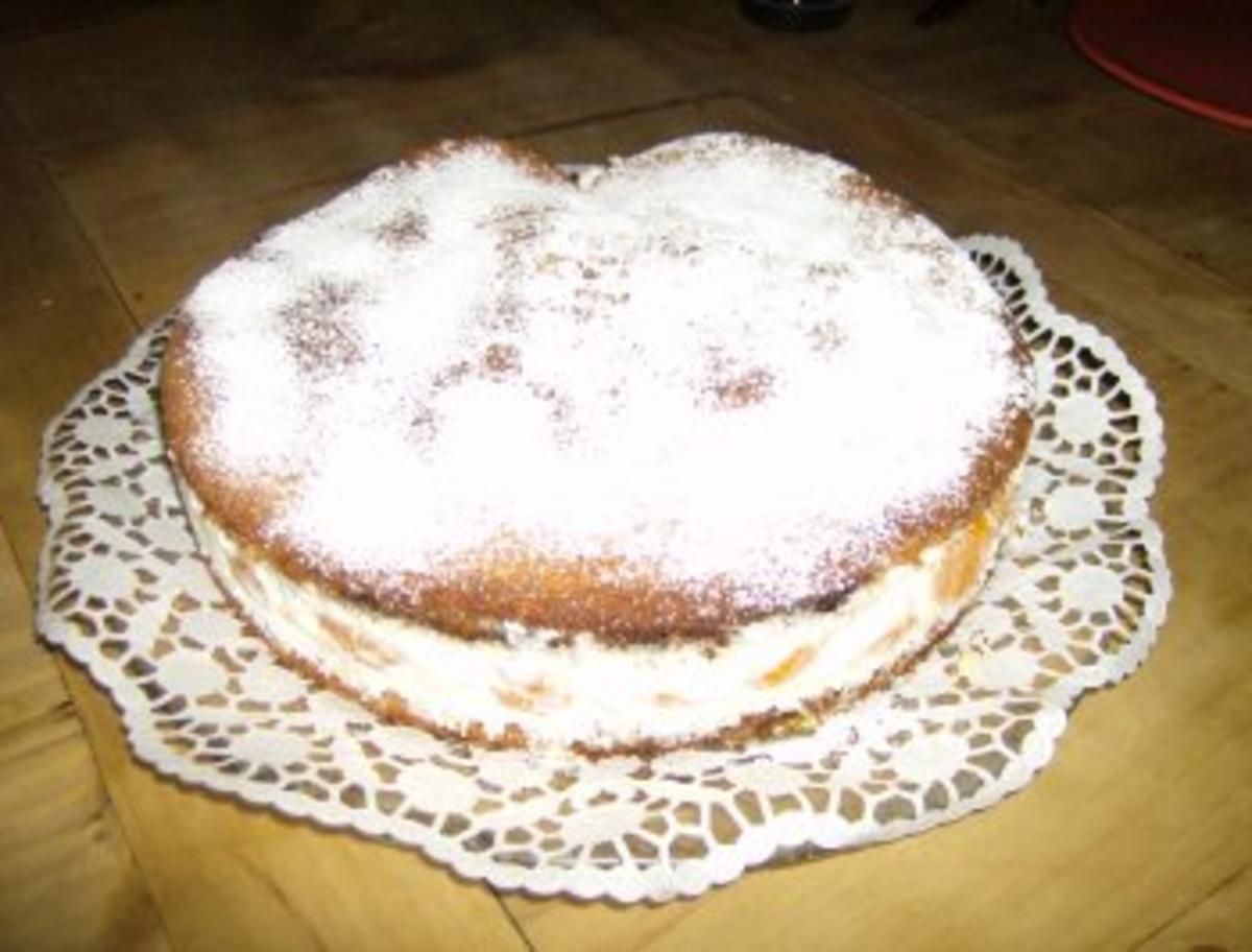 Bilder für Mandarinen Quark Sahne Torte - Rezept