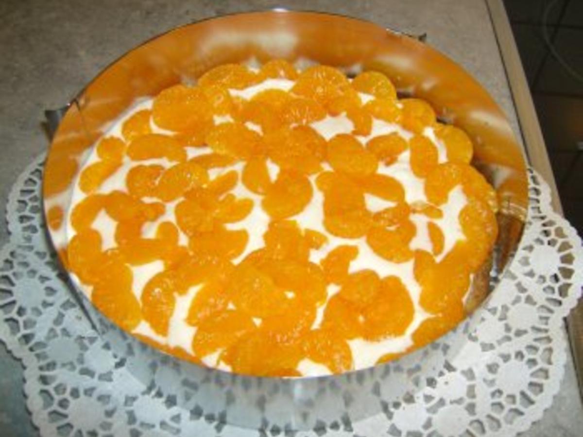 Mandarinen Quark Sahne Torte - Rezept mit Bild - kochbar.de