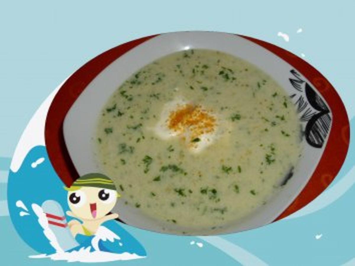 Bilder für Blumenkohlsuppe mit Petersilie - Rezept