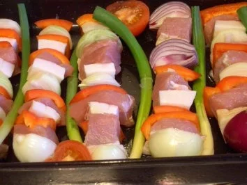 " Fleischspiess für Arme " - Rezept - Bild Nr. 2