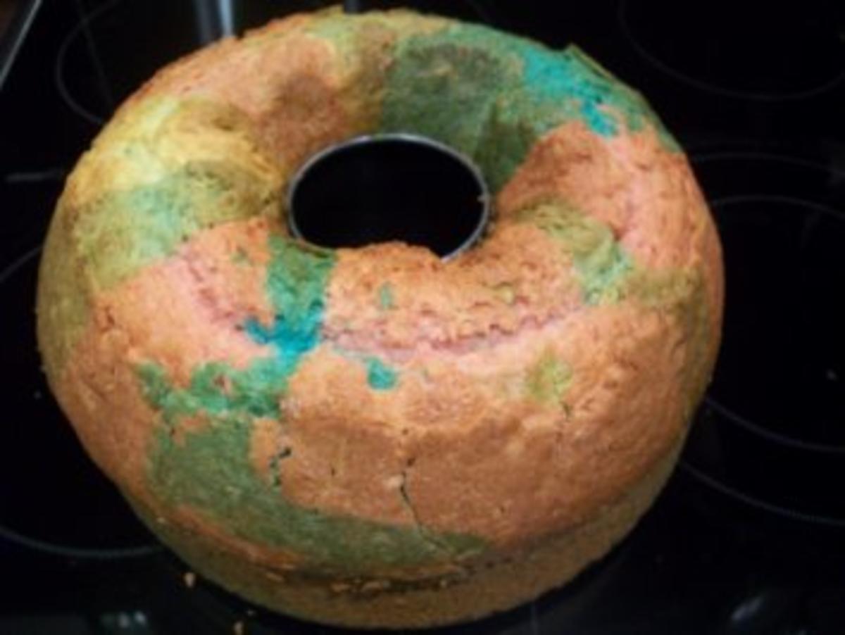 Regenbogen Kuchen - Rezept - Bild Nr. 4