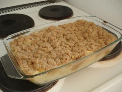 Apfel Crumble - Rezept