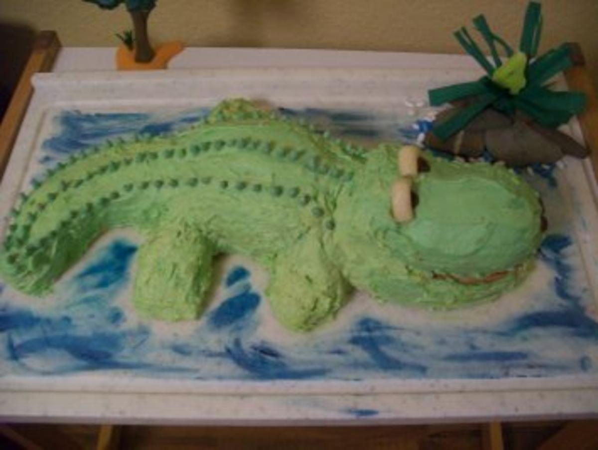Krokodil Kuchen - Rezept - Bild Nr. 15