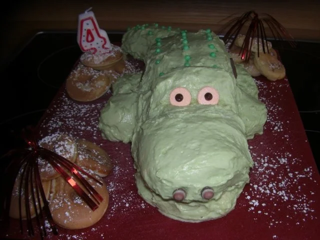 Krokodil Kuchen - Rezept - Bild Nr. 2