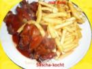 Leber-Schaschlik .. mal mit Pommes - Rezept