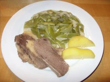 E: Bohnengemüse... - Rezept