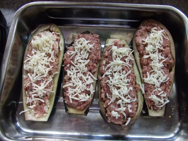 Rezept: Auberginen Dieter´s Art Bild Nr. 6 Auberginen Dieter´s Art - Rezept - Bild Nr. 6