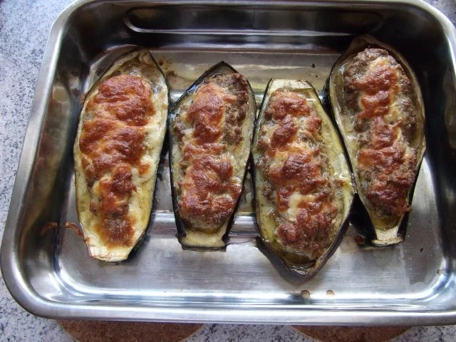 Rezept: Auberginen Dieter´s Art Bild Nr. 7 Auberginen Dieter´s Art - Rezept - Bild Nr. 7