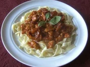 Beschwipster, scharfer Gockel ... - Rezept