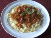 Beschwipster, scharfer Gockel ... - Rezept