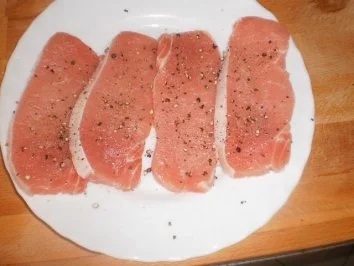 Rezept: Mini-Schnitzel auf Bandnudeln Bild Nr. 4 Mini-Schnitzel auf Bandnudeln - Rezept - Bild Nr. 4