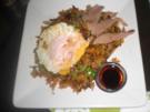 Gebackener Reis mit Ente - Rezept