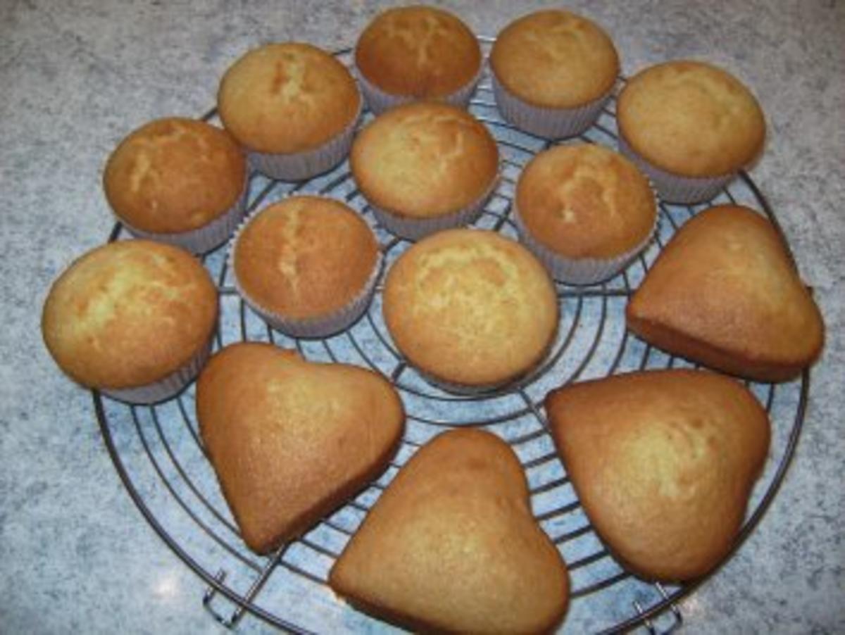Zitronen-Herzen / -Muffins - Rezept - Bild Nr. 2