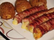 Rezept: Berner Würstchen mit Fächerkartoffeln Berner Würstchen mit Fächerkartoffeln - Rezept