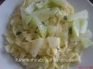 Rahmkohlrabi auf Bandnudelbett - Rezept