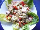 Linsensalat mit Forellenfilets - Rezept