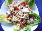 Linsensalat mit Forellenfilets - Rezept