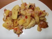 Bratkartoffeln Dieter´s Art - Rezept