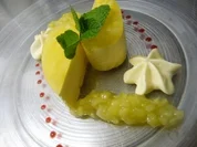 Grießflammerie mit Birnenragout - Rezept