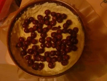 Milchreiskuchen mit Kirschen - Rezept - Bild Nr. 3