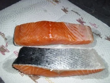 Lachsfilet in Sahnesauce - Rezept - Bild Nr. 2