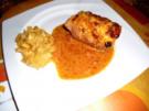Schinken- Hackfleischrollen mit weichem Käsekern - Rezept