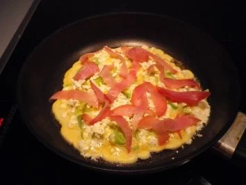 Lauch - Schafskäse - Pfannkuchen - Rezept - Bild Nr. 3